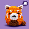 Kibakids - Soli the Red Panda Extra Squeezy Crochet Kit