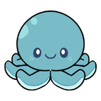 Kibakids - Mini Kibakids Blue Baby Octopus