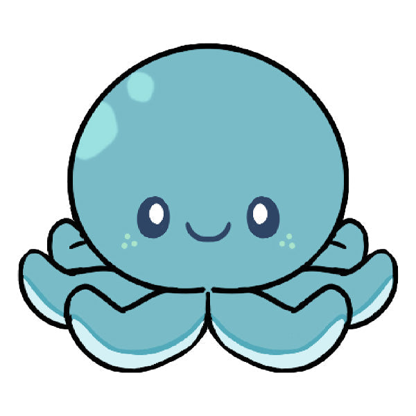 Kibakids - Mini Kibakids Blue Baby Octopus