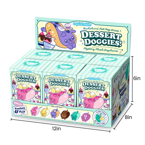 Kibakids - Dachshund Hot Dog Blind Box, Series 1: Dessert Doggies