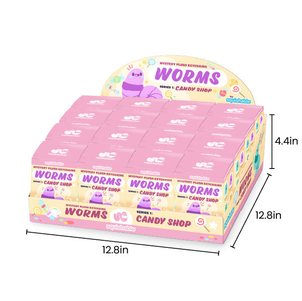 Kibakids - Worms Micro Blind Box, Series 1: Candy Shop