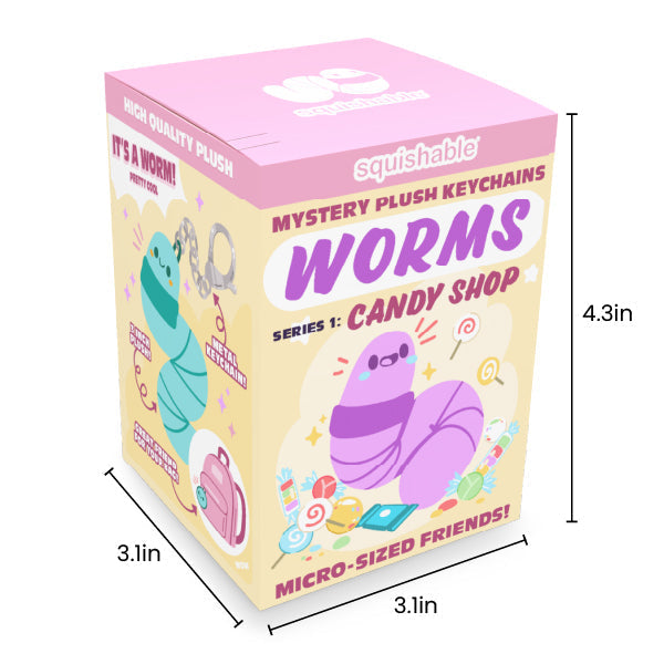 Kibakids - Worms Micro Blind Box, Series 1: Candy Shop