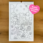 Kibakids - Coloring Calendar