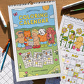 Kibakids - Coloring Calendar