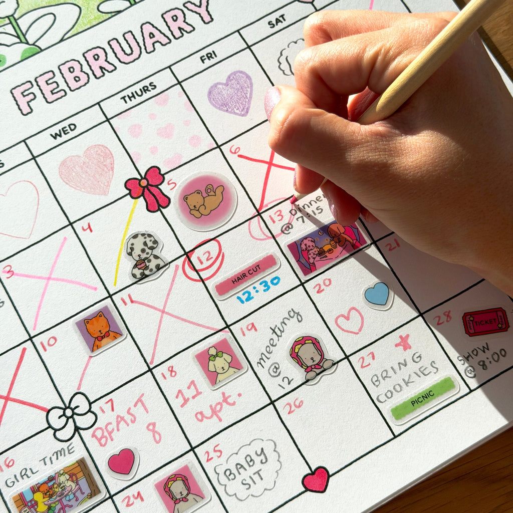 Kibakids - Coloring Calendar