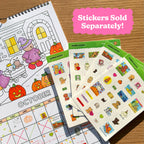 Kibakids - Coloring Calendar