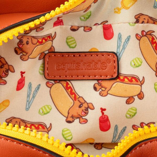 Kibakids - Kibakids Dachshund Hot Dog Crossbody Purse