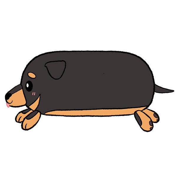 Kibakids - Mini Kibakids Fluffy Dachshund