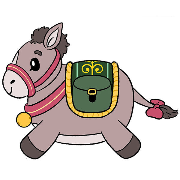 Kibakids - Mini Kibakids Festive Donkey