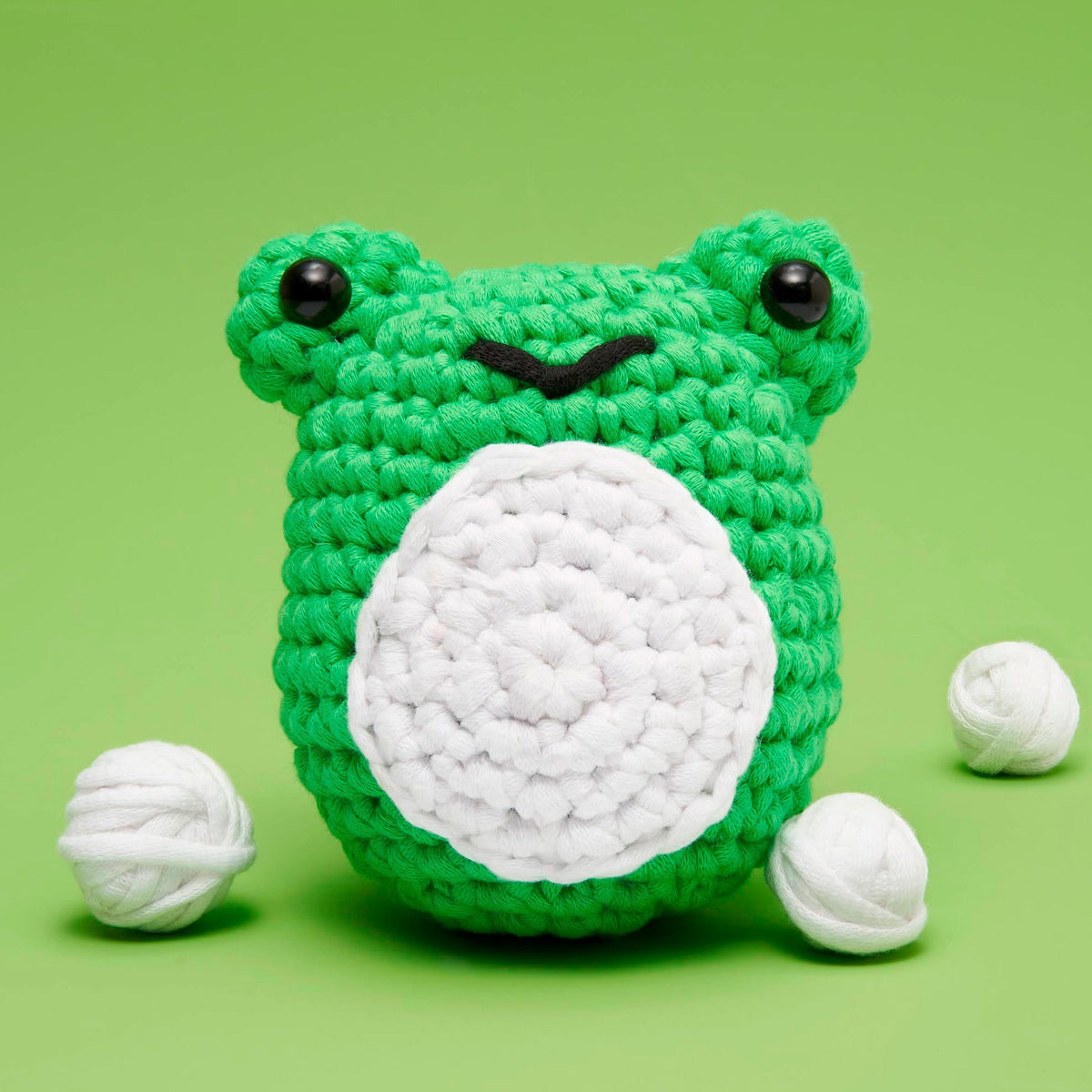 Kibakids - Henri the Frog Crochet Kit