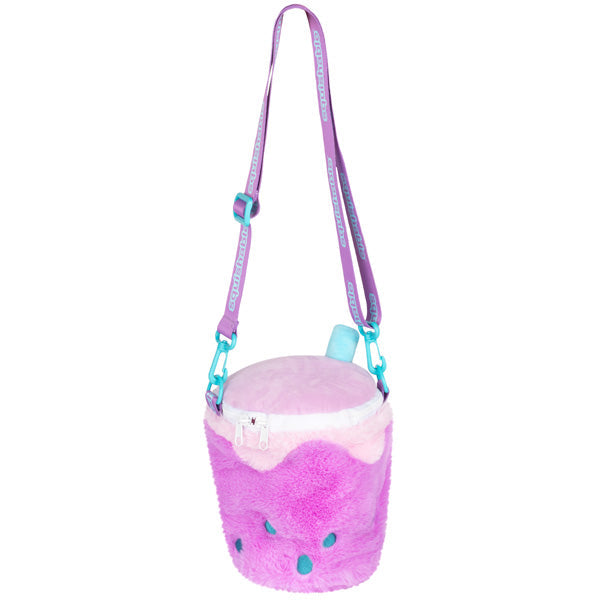 Kibakids - Comfort Food Bubble Tea Fuzzy Crossbody Bag