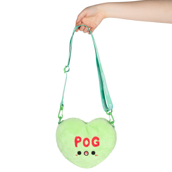 Kibakids - Kibakids Fuzzy Candy Heart POG Crossbody Bag