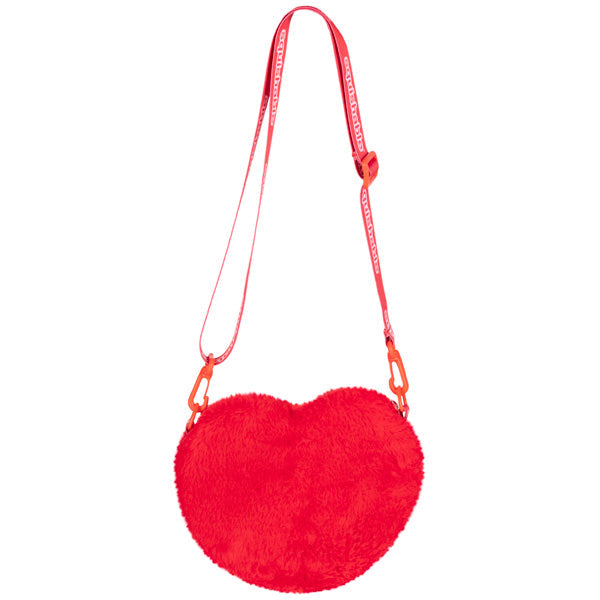 Kibakids - Kibakids Heart Fuzzy Crossbody Bag