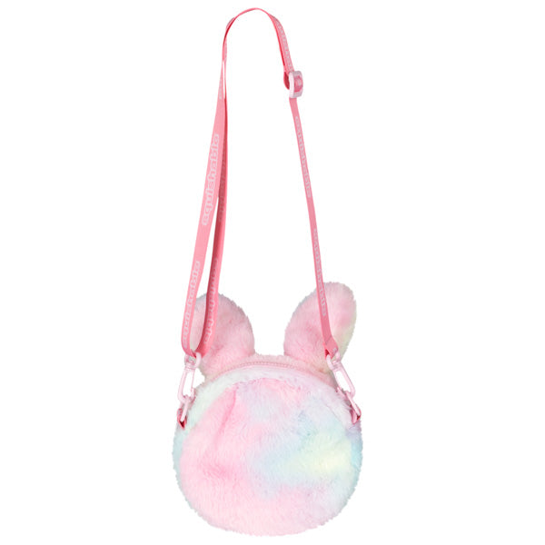 Kibakids - Kibakids Tie Dye Bunny Fuzzy Crossbody Bag