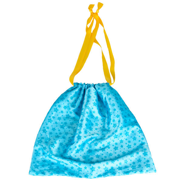 Kibakids - DIY Blue Drawstring Gift Bag - Small