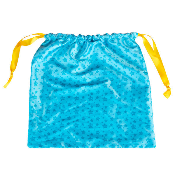 Kibakids - DIY Blue Drawstring Gift Bag - Small
