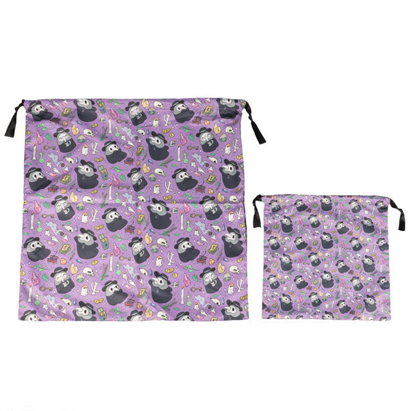 Kibakids - DIY Doctor Plague Drawstring Gift Bag - Large