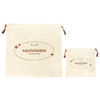 Kibakids - DIY Tan Drawstring Dust Bag - Small