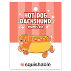 Kibakids - Dachshund Hot Dog Enamel Pin