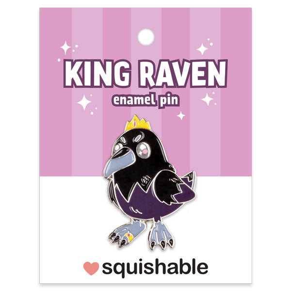 Kibakids - King Raven Enamel Pin