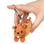 Kibakids - Micro Kibakids Dachshund Hot Dog Keychain