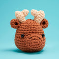Kibakids - Roosevelt the Moose Crochet Kit