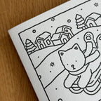 Kibakids - Oh What Fun! Coloring Card