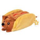 Kibakids - Kibakids Dachshund Hot Dog Plush Pouch