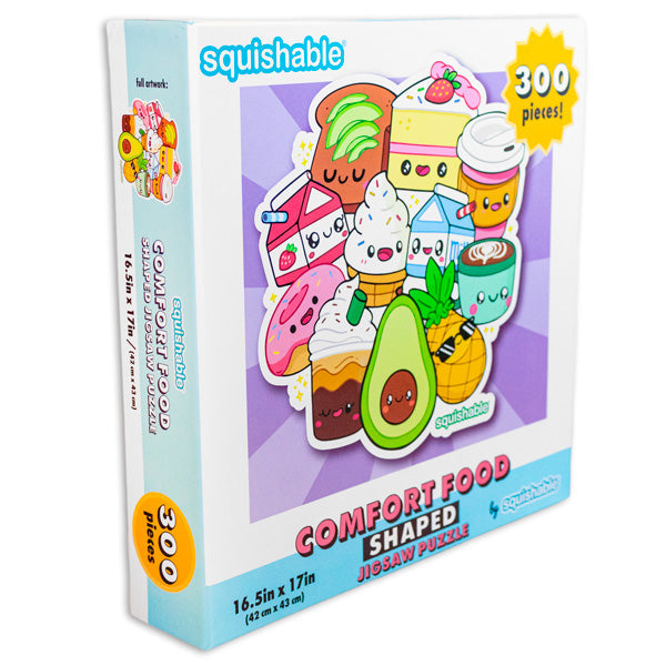 Kibakids - Comfort Food Shaped Jigsaw Puzzle