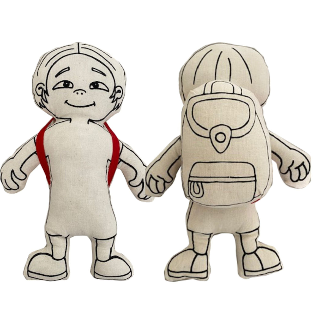 Kibakids - Kid with Parted Hair Coloring Set