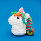 Kibakids - Billy the Unicorn Rainbow Crochet Kit