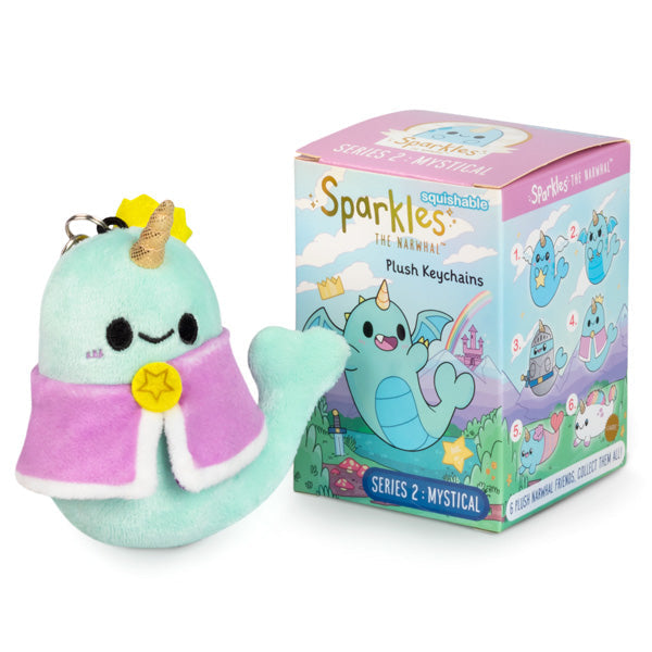 Kibakids - Sparkles the Narwhal Micro Blind Box, Series 2: Mystical