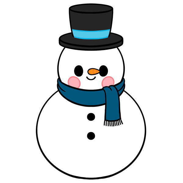 Kibakids - Mini Kibakids Cute Snowman