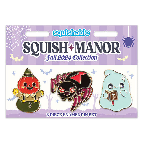 Kibakids - Squish Manor: Enamel Pin Set