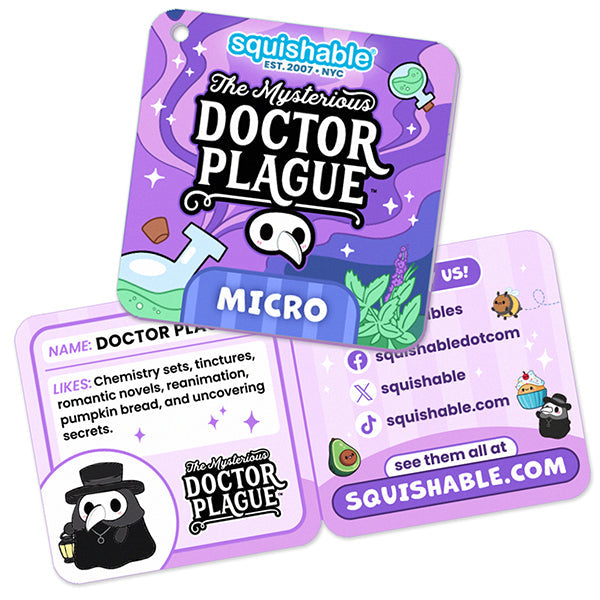 Kibakids - Micro Kibakids Graduation Plague Doctor Keychain