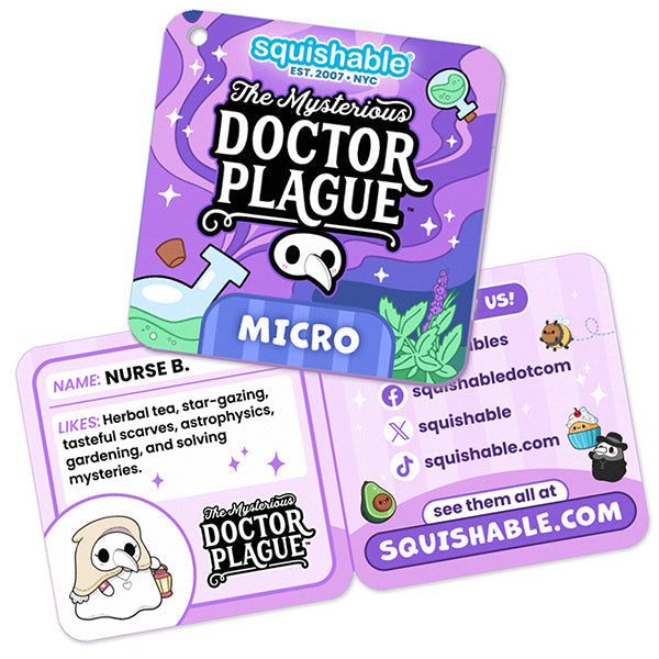 Kibakids - Micro Kibakids Graduation Plague Nurse Keychain