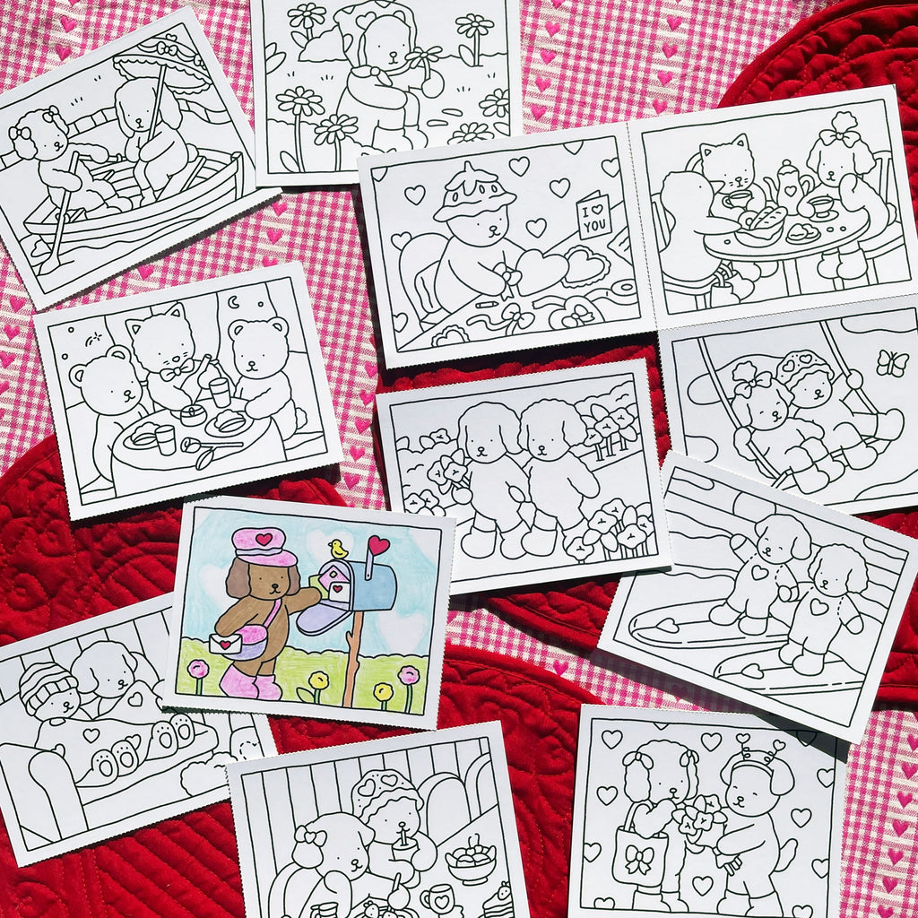 Kibakids - Tear & Share Valentines • Pack of 12