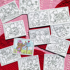 Kibakids - Tear & Share Valentines • Pack of 12