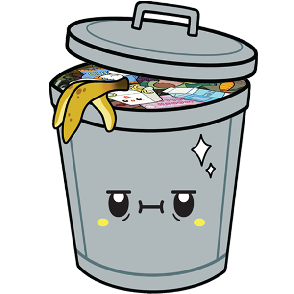 Kibakids - Kibakids Trash Can