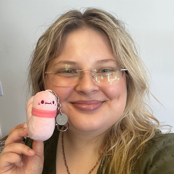 Kibakids - Micro Kibakids Worm Keychain