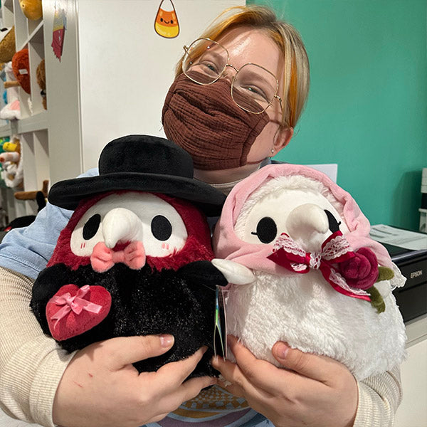 Kibakids - Mini Kibakids Valentine's Plague Doctor & Nurse Set